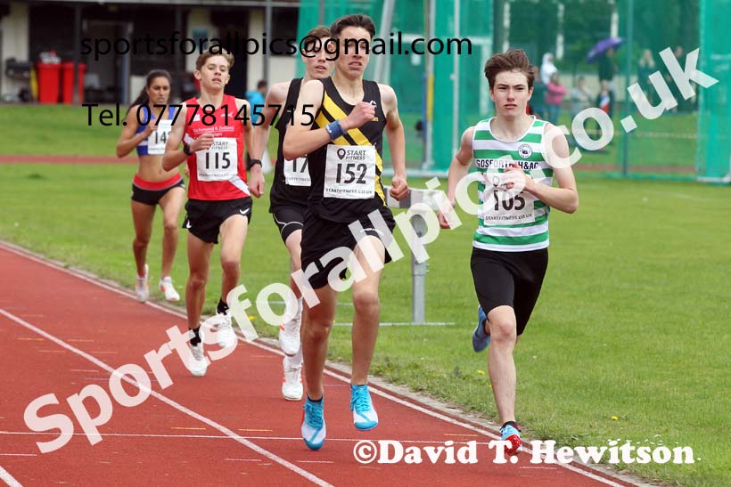 800 metres 47, NECAA Open Meeting, Morpeth, Sunday, March 23rd. David T. Hewitson/Sports for All Pics